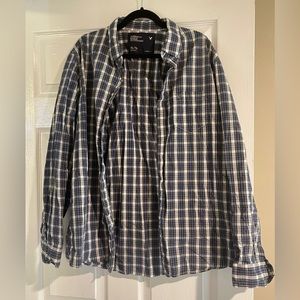 Men’s American Eagle Plaid Dress Shirt